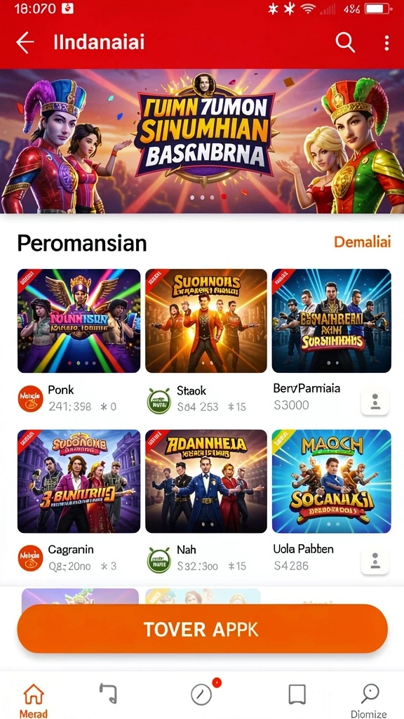 pt777 - Tampilan antarmuka yang user-friendly dan menarik.